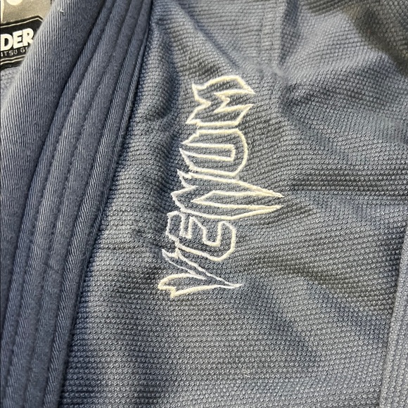Venum Contender Brazilian Jiu-Jitsu Gi Size C1 Youth Gray Jacket Only BJJ - Picture 3 of 9